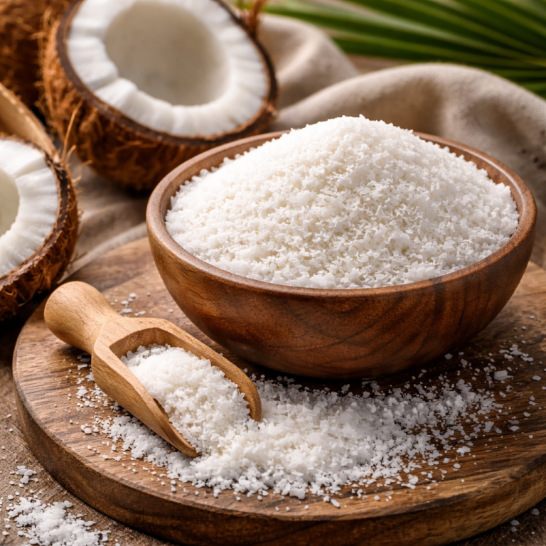 desiccated coconut
